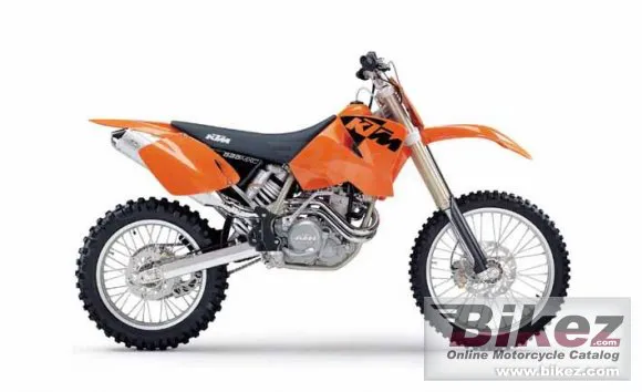 KTM 525 MXC Desert Racing