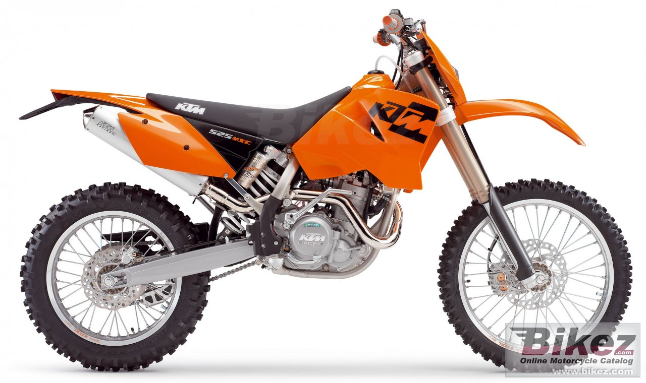 KTM 525 MXC Desert Racing