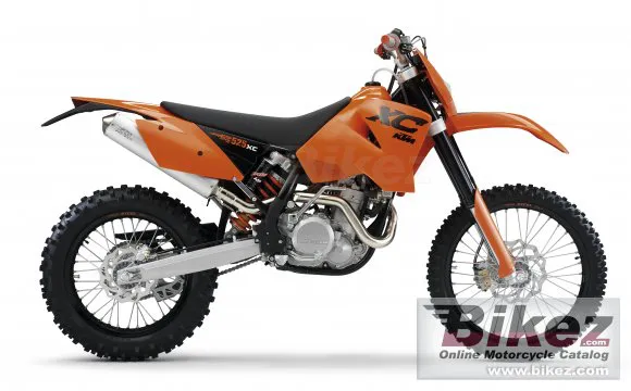 KTM 525 XC Desert Racing