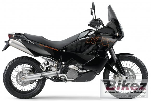 KTM 950 Adventure Black