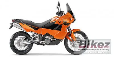 KTM 950 Adventure Orange