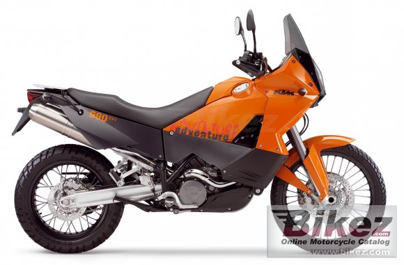 KTM 990 Adventure Orange