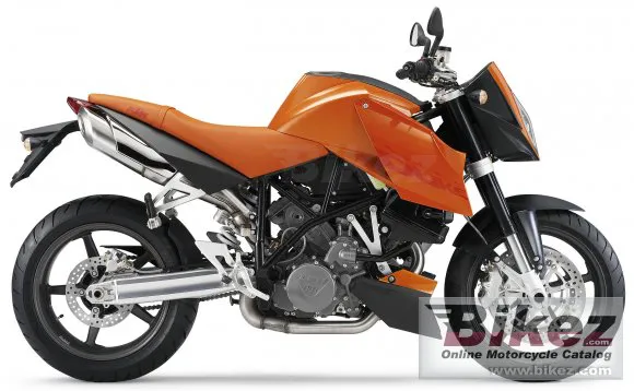 KTM 990 Super Duke Orange