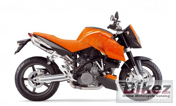 KTM 990 Superduke Orange