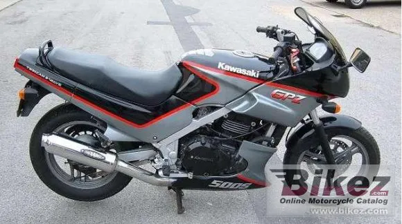 Kawasaki GPZ 500 S (reduced effect #2)