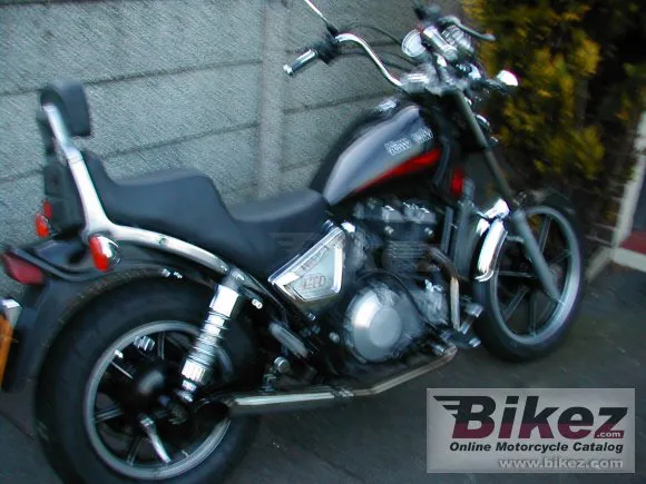 Kawasaki Z 450 LTD (reduced effect)