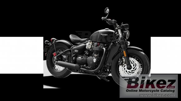 Triumph Bonneville Bobber Black