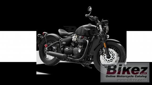 Triumph Bonneville Bobber Black