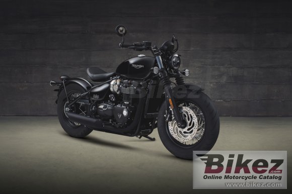 Triumph Bonneville Bobber Black