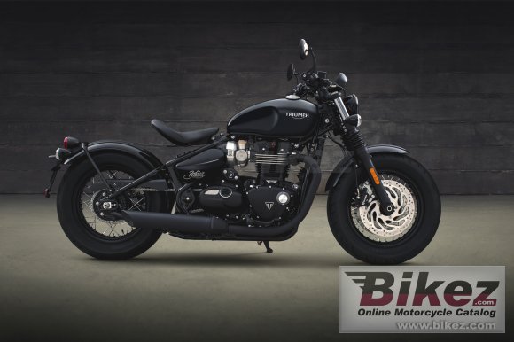 Triumph Bonneville Bobber Black