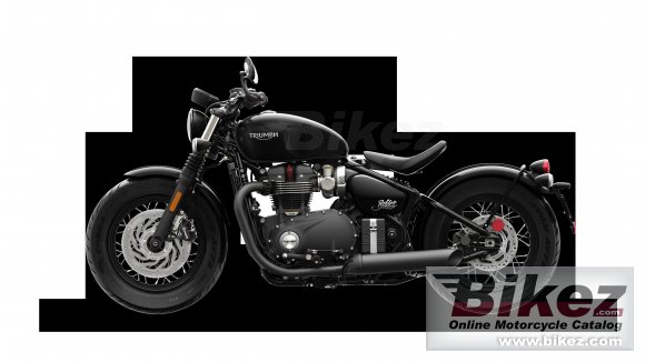 Triumph Bonneville Bobber Black