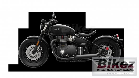 Triumph Bonneville Bobber Black