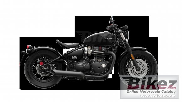 Triumph Bonneville Bobber Black