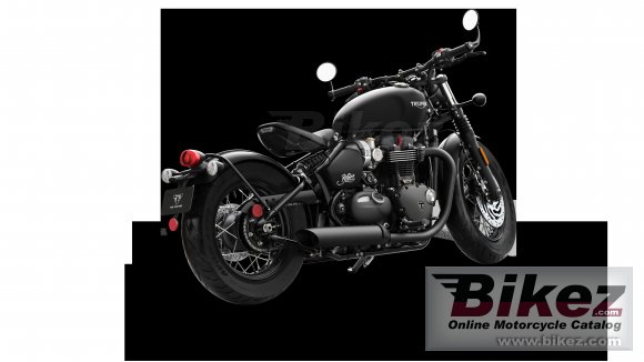 Triumph Bonneville Bobber Black