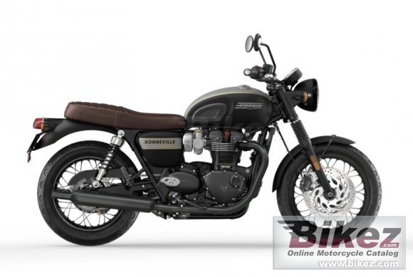 Triumph Bonneville T120 Black Gold Line