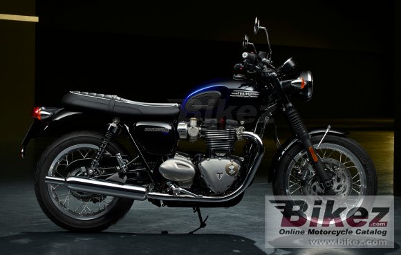 Triumph Bonneville T120 Blue Stealth Edition