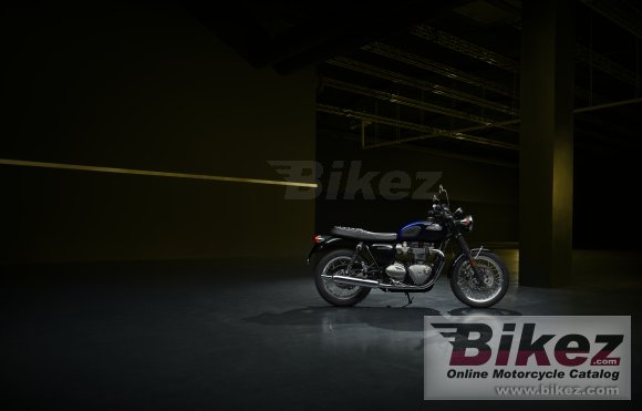 Triumph Bonneville T120 Blue Stealth Edition