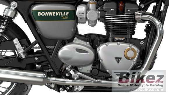 Triumph Bonneville T120 Gold Line