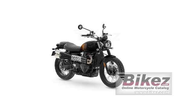 Triumph Scrambler 900 Orange Stealth Edition