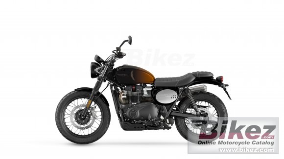 Triumph Scrambler 900 Orange Stealth Edition