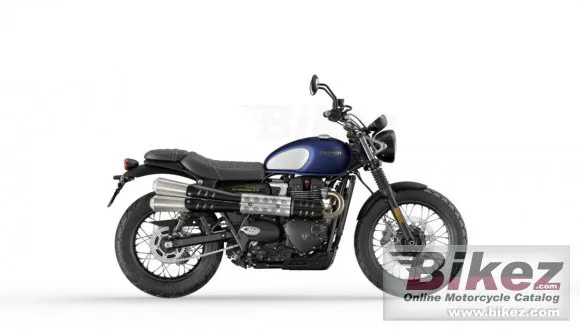 Triumph Street Scrambler Gold Line