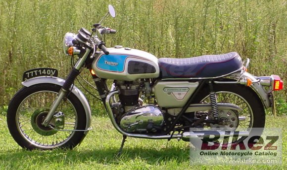 Triumph T140 V Bonneville SIlver Jubilee