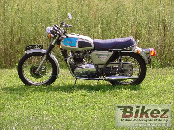 Triumph T140 V Bonneville SIlver Jubilee