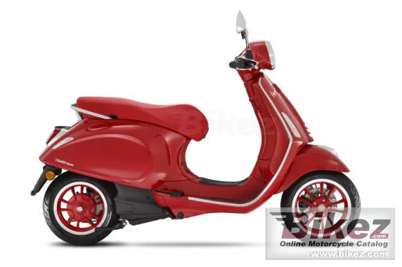 Vespa Elettrica Red 25 kmh