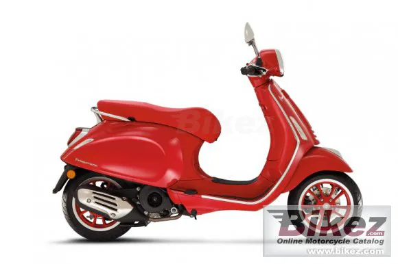 Vespa Primavera Red 125